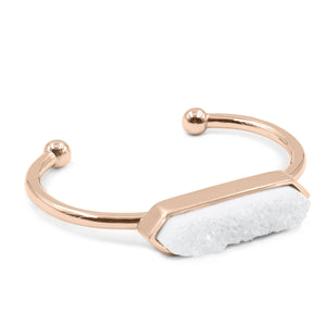 Bangle Collection - Rose Gold Quartz