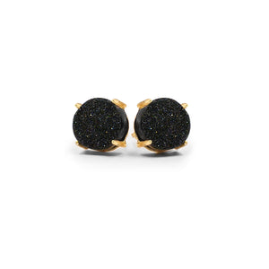 Eden Collection - Raven Quartz Stud Earrings