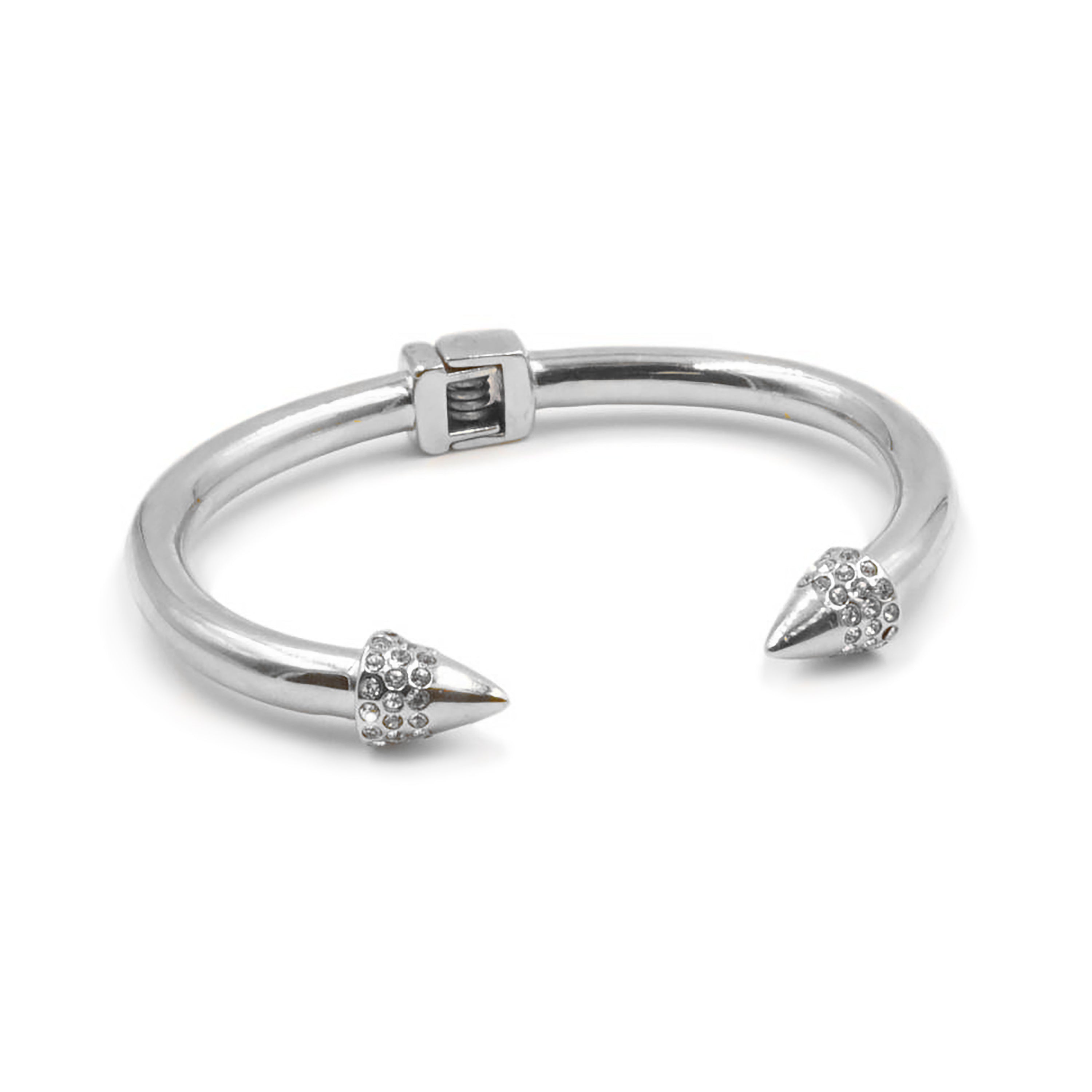 Spike Collection - Silver Bling Bracelet
